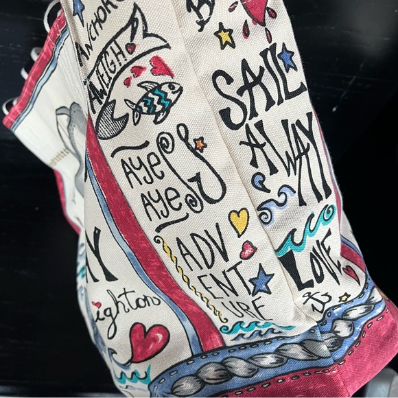 Brighton “Seas the day” Tote Bag - Picture 8 of 9